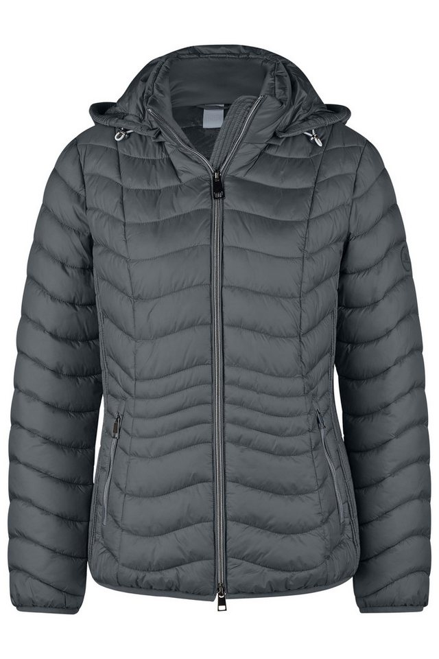Barbara Lebek Steppjacke Übergangsjacke oder Herbstjacke mit abnehmbarer Kapuze von Barbara Lebek