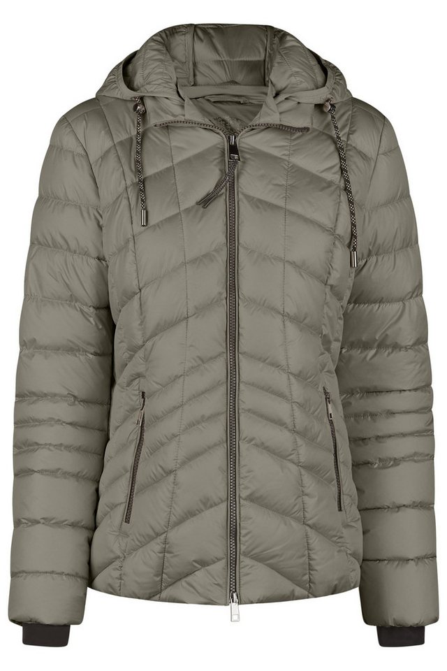 Barbara Lebek Steppjacke Übergangsjacke oder Herbstjacke mit abnehmbarer Kapuze von Barbara Lebek