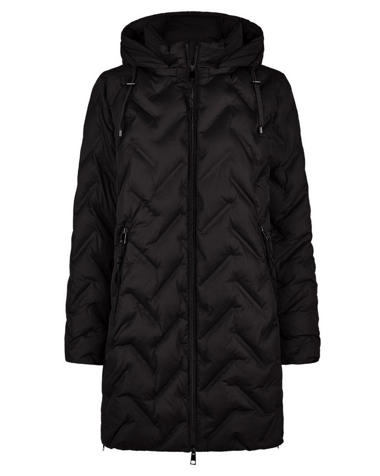 Barbara Lebek Steppmantel - Kurzmantel Polar Pearls – eleganter Mantel mit Kapuze von Barbara Lebek