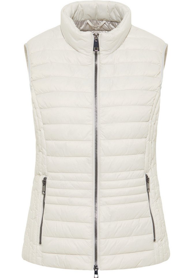 Barbara Lebek Steppweste moderne Steppweste oder Gilet für Damen in Beige von Barbara Lebek