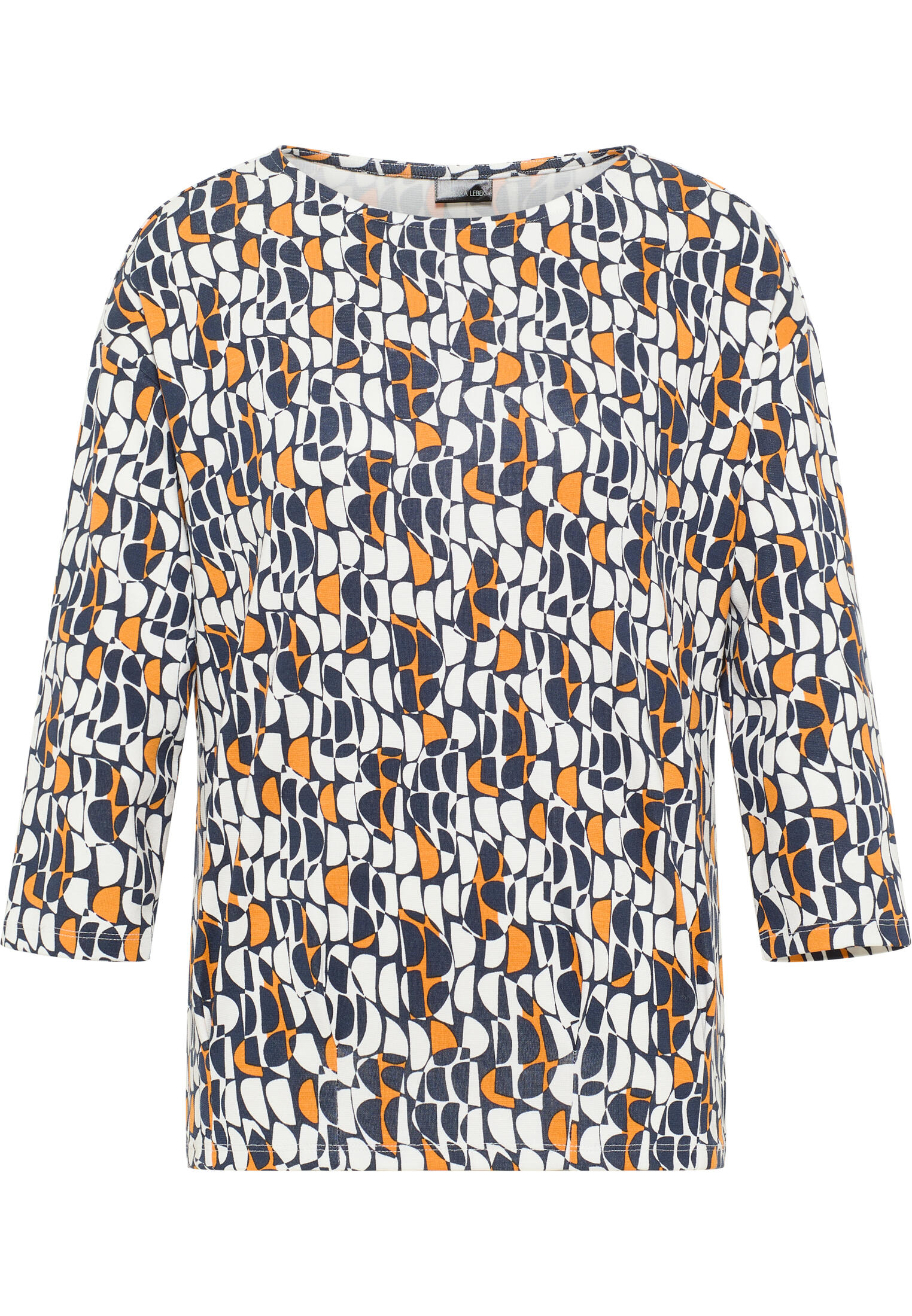 Barbara Lebek - T-Shirts navy/offwhite/mandarin - Gr. - 48 von Barbara Lebek