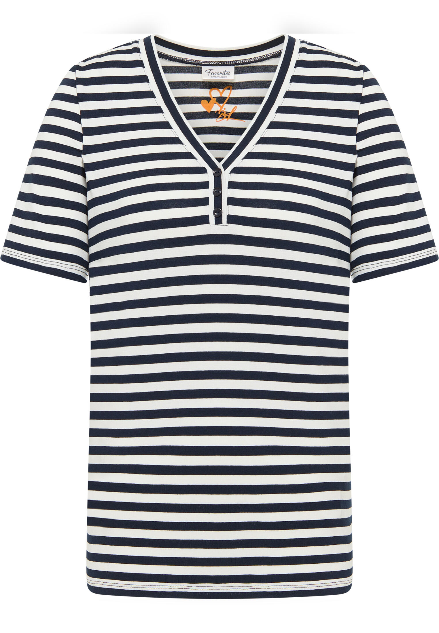 Barbara Lebek - T-Shirts navy/offwhite - Gr. - 46 von Barbara Lebek