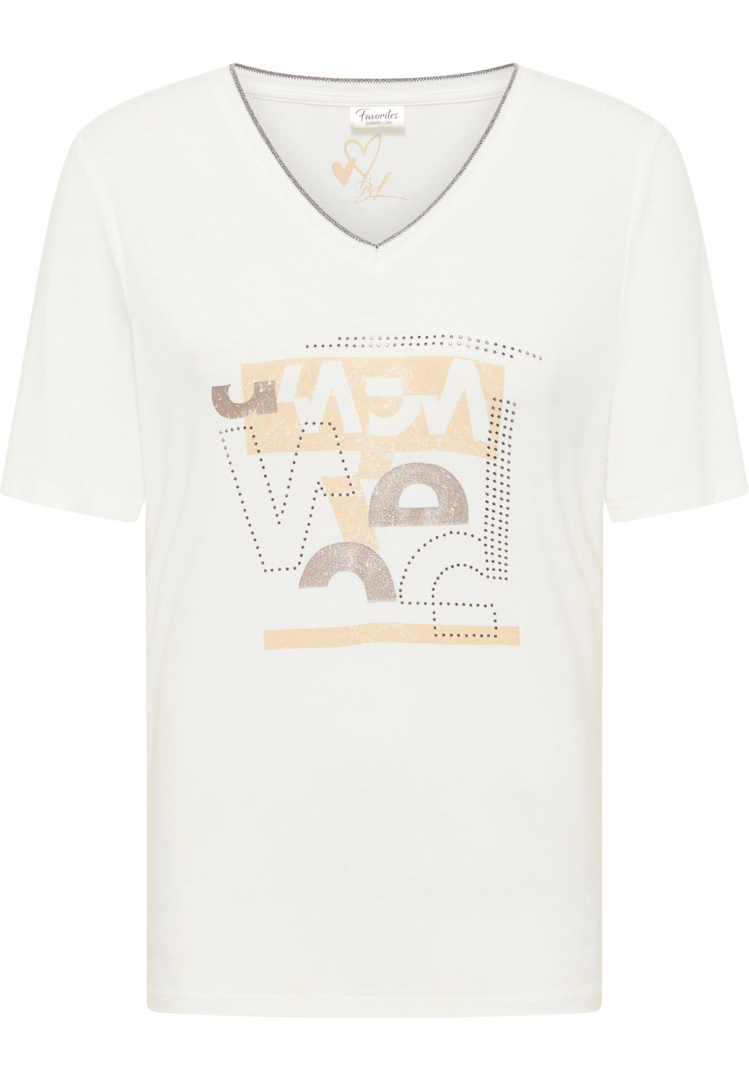 Barbara Lebek - T-Shirts offwhite (frontprint) - Gr. - 52 von Barbara Lebek