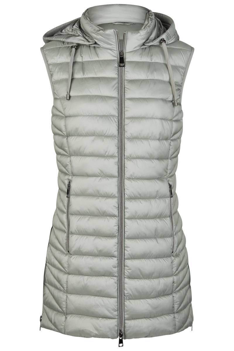 Barbara Lebek - Weste Down Free mit Kapuze sage - Gr. - 48 von Barbara Lebek