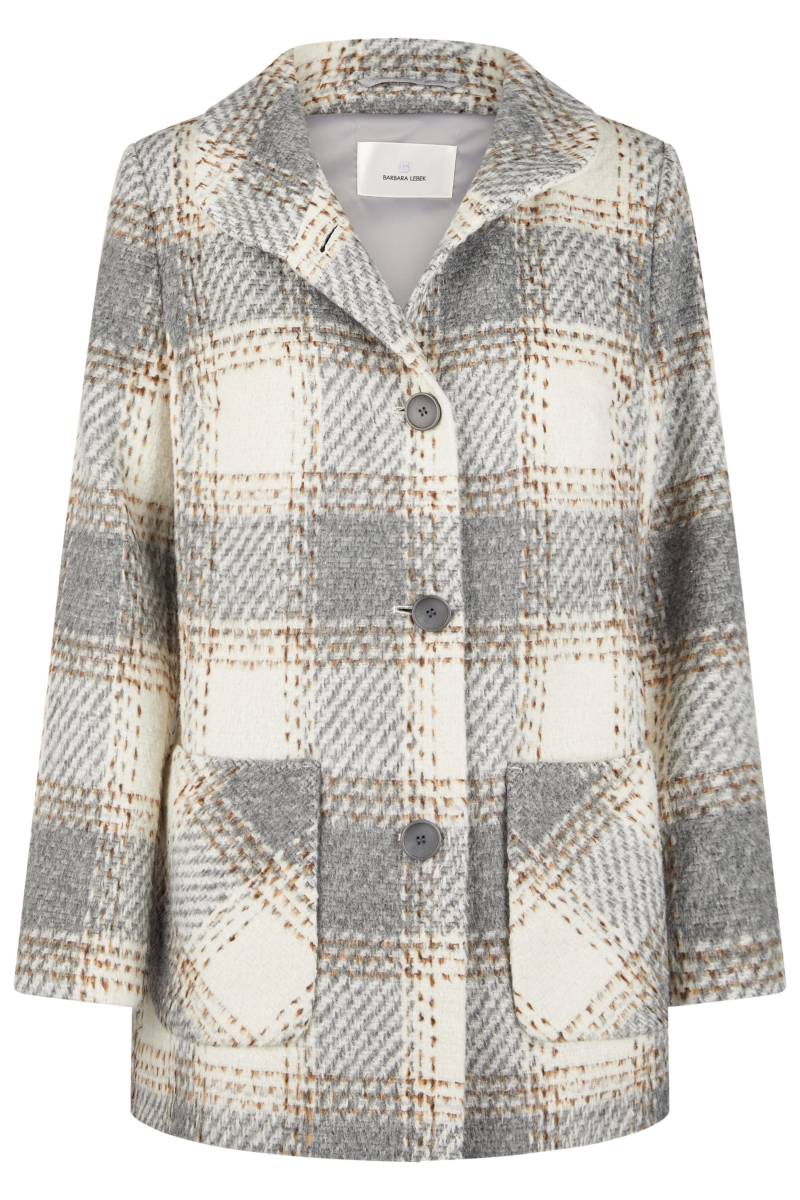 Barbara Lebek - Wolljacke offwhite/silver - Gr. - 46 von Barbara Lebek