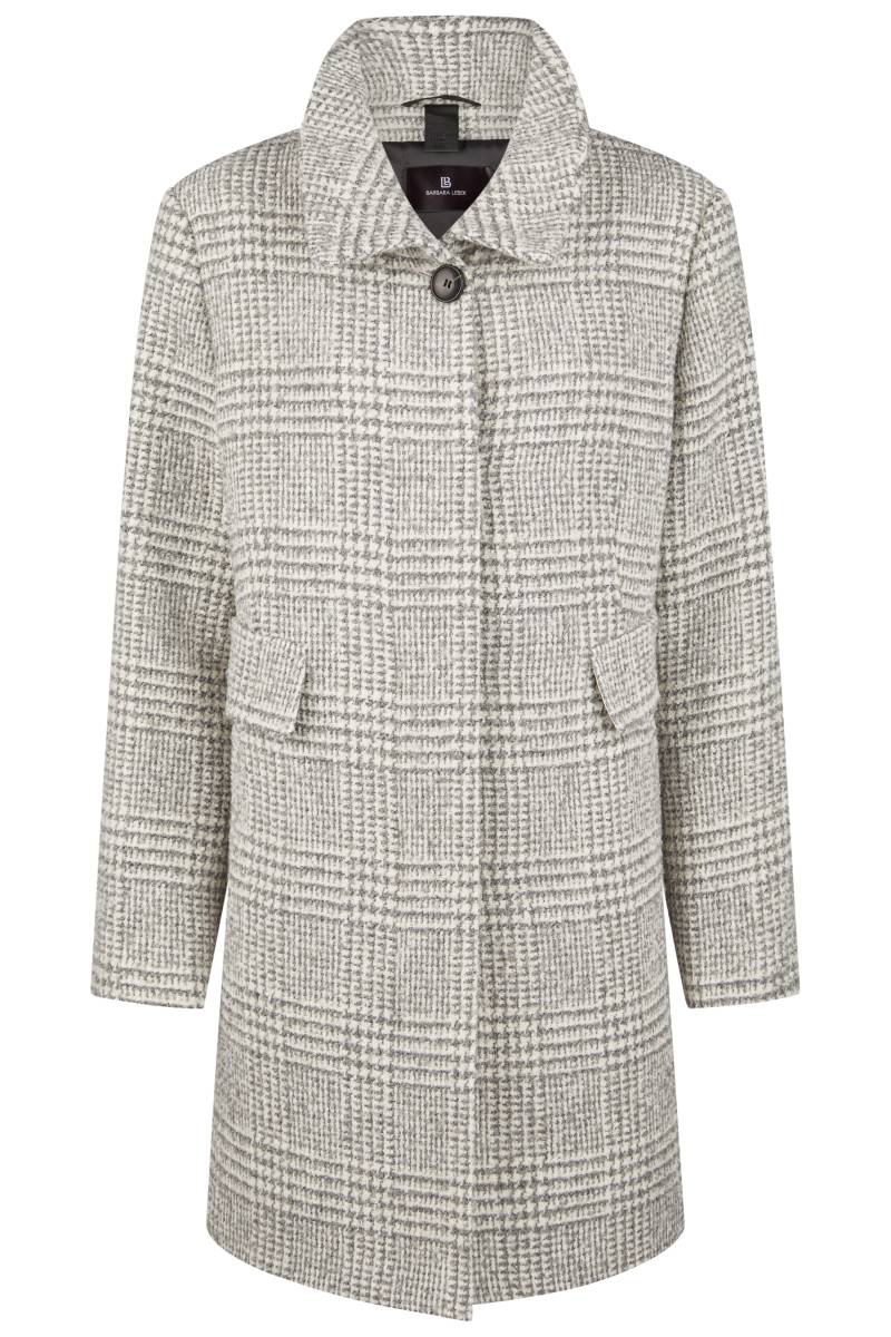 Barbara Lebek - Wollmantel grey/ecru - Gr. - 40 von Barbara Lebek