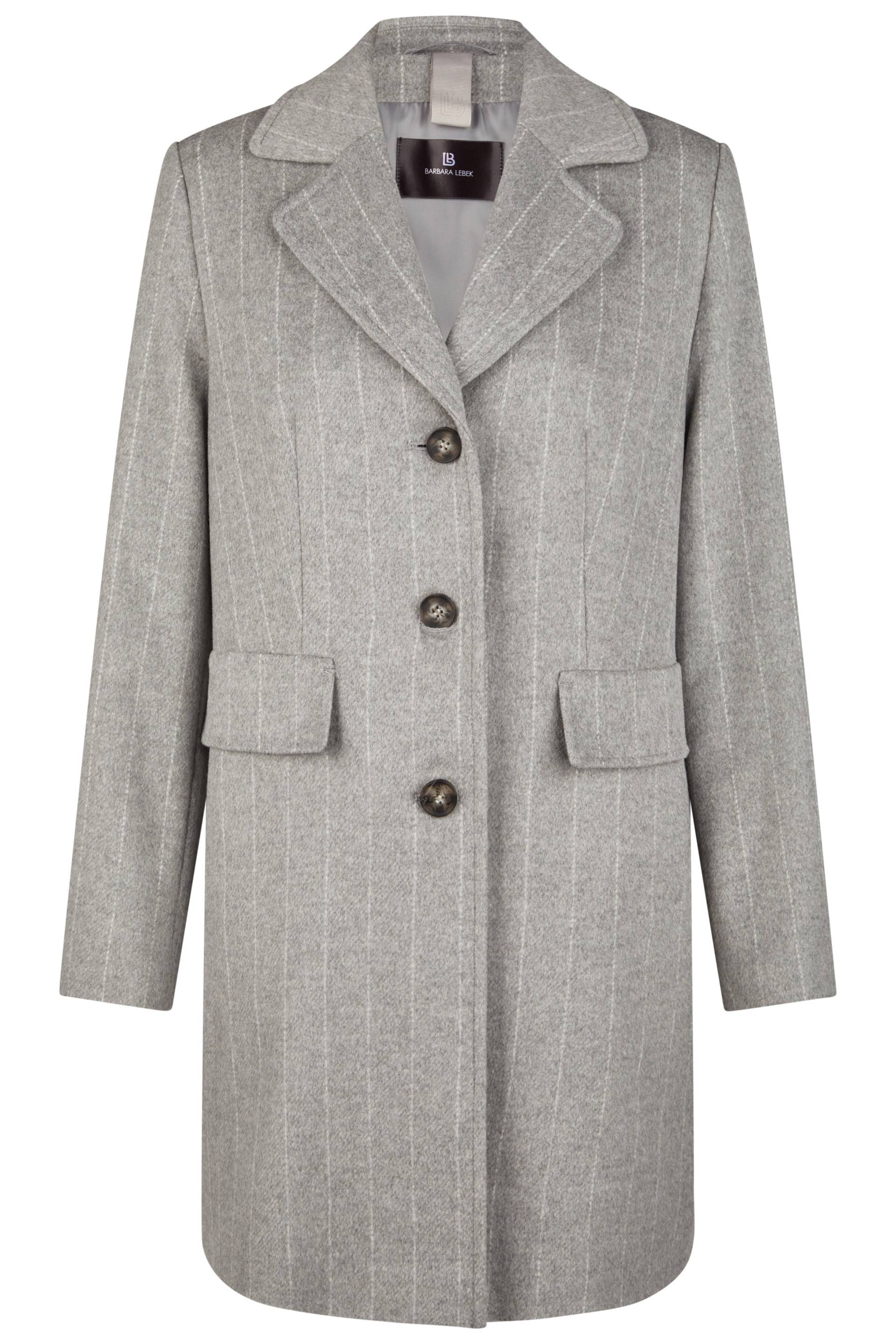 Barbara Lebek - Wollmantel grey - Gr. - 52 von Barbara Lebek