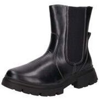 Barbarella Chelsea Stiefelette Mädchen schwarz|schwarz|schwarz von Barbarella