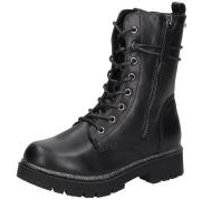 Barbarella Schnür Boots Mädchen schwarz|schwarz|schwarz|schwarz|schwarz von Barbarella