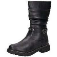 Barbarella Stiefel Mädchen schwarz von Barbarella