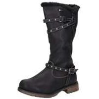 Barbarella Stiefel Mädchen schwarz von Barbarella