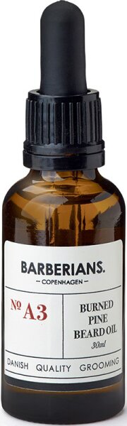 Barberians Grooming Burned Pine Beard Oil 30 ml von Barberians