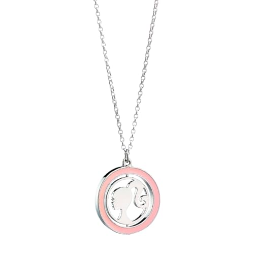 Barbie Halskette mit drehender Silhouette, Einheitsgröße, Zink von Barbie