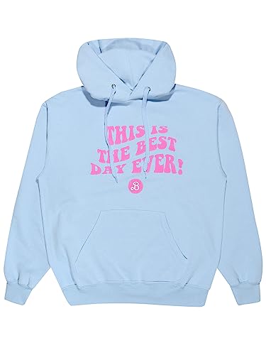 Barbie Hoodie Damen | Damen Kapuzenpullover | Oversize Hoodie | Blau L von Barbie