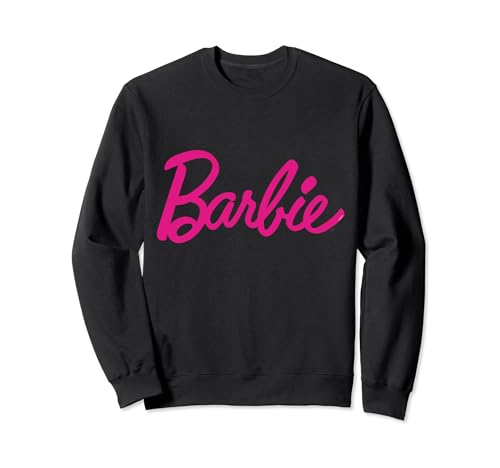 Barbie-Logo für Damen, offizielles rosa Logo Sweatshirt von Barbie