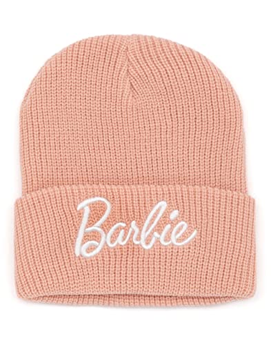 Barbie Mütze Frauen Erwachsene rosa gestrickte Winterhut eine Größe von Barbie