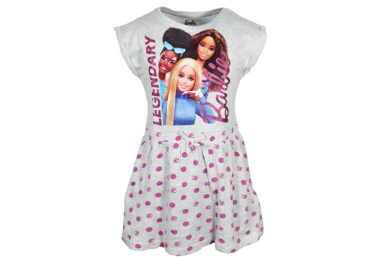 Barbie Sommerkleid Barbie and Friends Kinder Mädchen Sommerkleid Kleid Gr. 104 bis 140 von Barbie