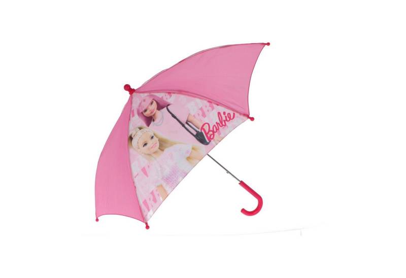 Barbie Stockregenschirm Regenschirm Ø 70 cm Der perfekte Regenbegleiter für Kinder von Barbie