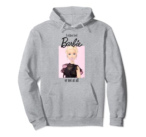 Barbie Sweatshirt für Damen, offiziell, fühlt sich wie Barbie Pullover Hoodie von Barbie