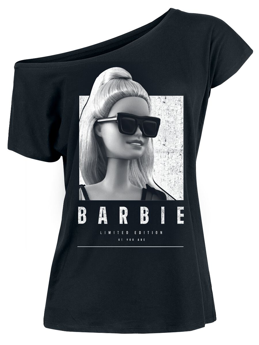 Barbie T-Shirt - Barbie Limited - S bis 3XL - für Damen - Größe S - schwarz  - Lizenzierter Fanartikel von Barbie