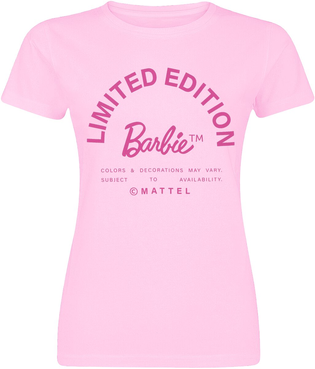 Barbie T-Shirt - Limited Edition - M bis XXL - für Damen - Größe XXL - pink  - Lizenzierter Fanartikel von Barbie