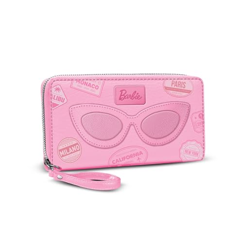 Barbie Travel-Unverzichtbare Geldbörse, Rosa, 19 x 10 cm von Barbie