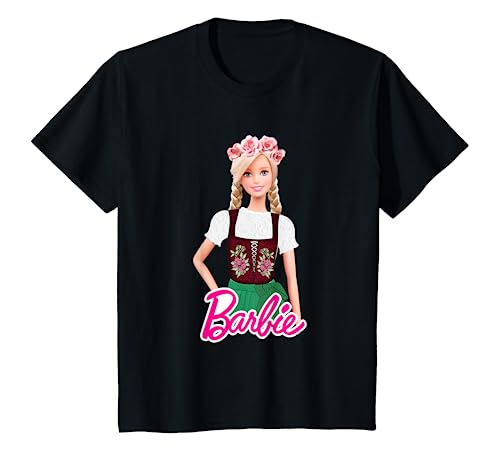 Kinder Barbie Dirndl Oktoberfest T-Shirt T-Shirt von Barbie