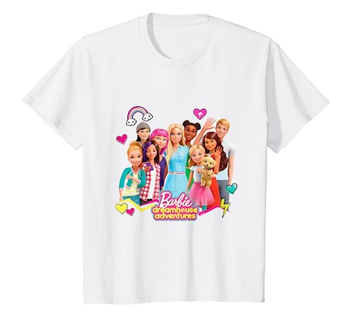 Kinder Barbie T-Shirt, Dreamhouse Adventures, viele Größen+Farben T-Shirt von Barbie