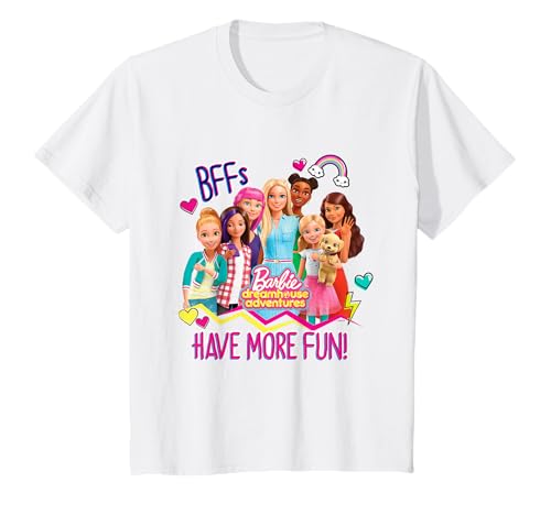Barbie T-Shirt, Mädchen, More Fun, viele Größen+Farben T-Shirt von Barbie