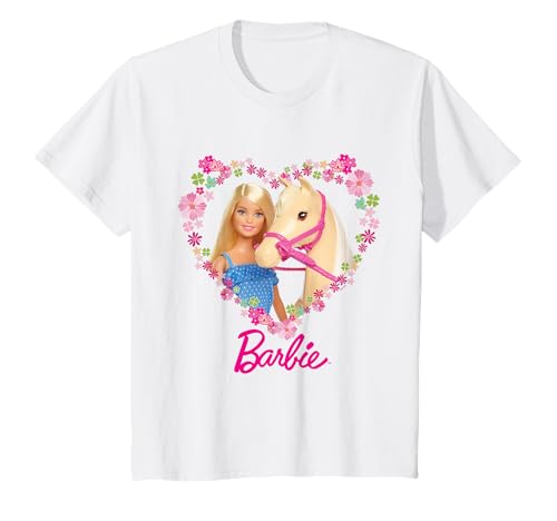 Barbie T-Shirt, Mädchen, Pferd, viele Größen+Farben T-Shirt von Barbie