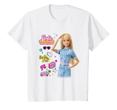 Kinder Barbie T-Shirt, Mädchen, Travel, viele Größen+Farben T-Shirt von Barbie