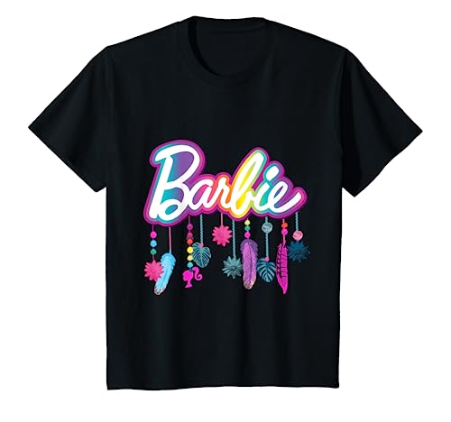 Kinder Barbie T-Shirt für Mädchen, offizielles Traumschutz T-Shirt von Barbie