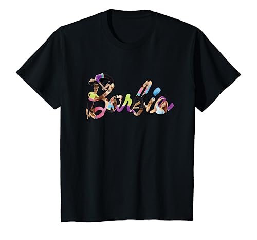 Kinder Barbie Yoga Logo T-Shirt von Barbie