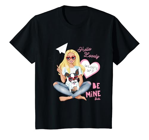 Kinder Offizielles Barbie 'Hello Lovely', mehrere Farben T-Shirt von Barbie