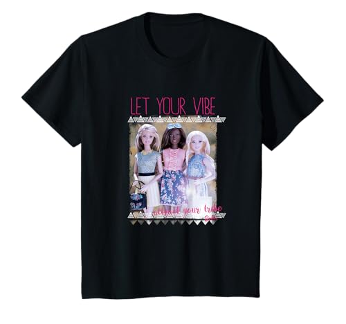 T-Shirt Barbie Kinder, offiziell, Good Vibes T-Shirt von Barbie