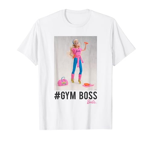 T-Shirt Barbie Damen, offiziell, Gym Boss, mehrere Farben T-Shirt von Barbie