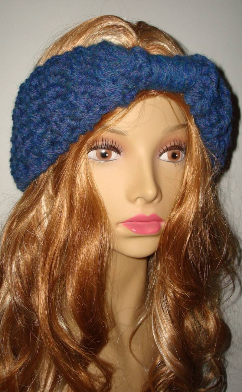 Frauen Häkeln Gerippt Turban Stirnband-Gerippt Ohrwärmer-Herbst/Winter Mode Accessory-Turban Headwrap von BarbiesCraftingNook