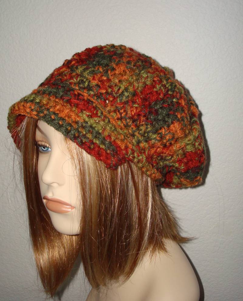 Handgehäkelte Slouchy Schiebermütze Im Rasta-stil/Damenmütze/Frauenmütze/Modemütze/Herbstmode/Teenager Accessoires/Winter/Frühling/Häkelmützen Handgehäkelte Slouchy Schiebermütze Im Rasta-stil/Damenmütze/Frauenmütze/Modemütze/Herbstmode/Teenager Accessoires/Winter/Frühling/Häkelmützen von BarbiesCraftingNook