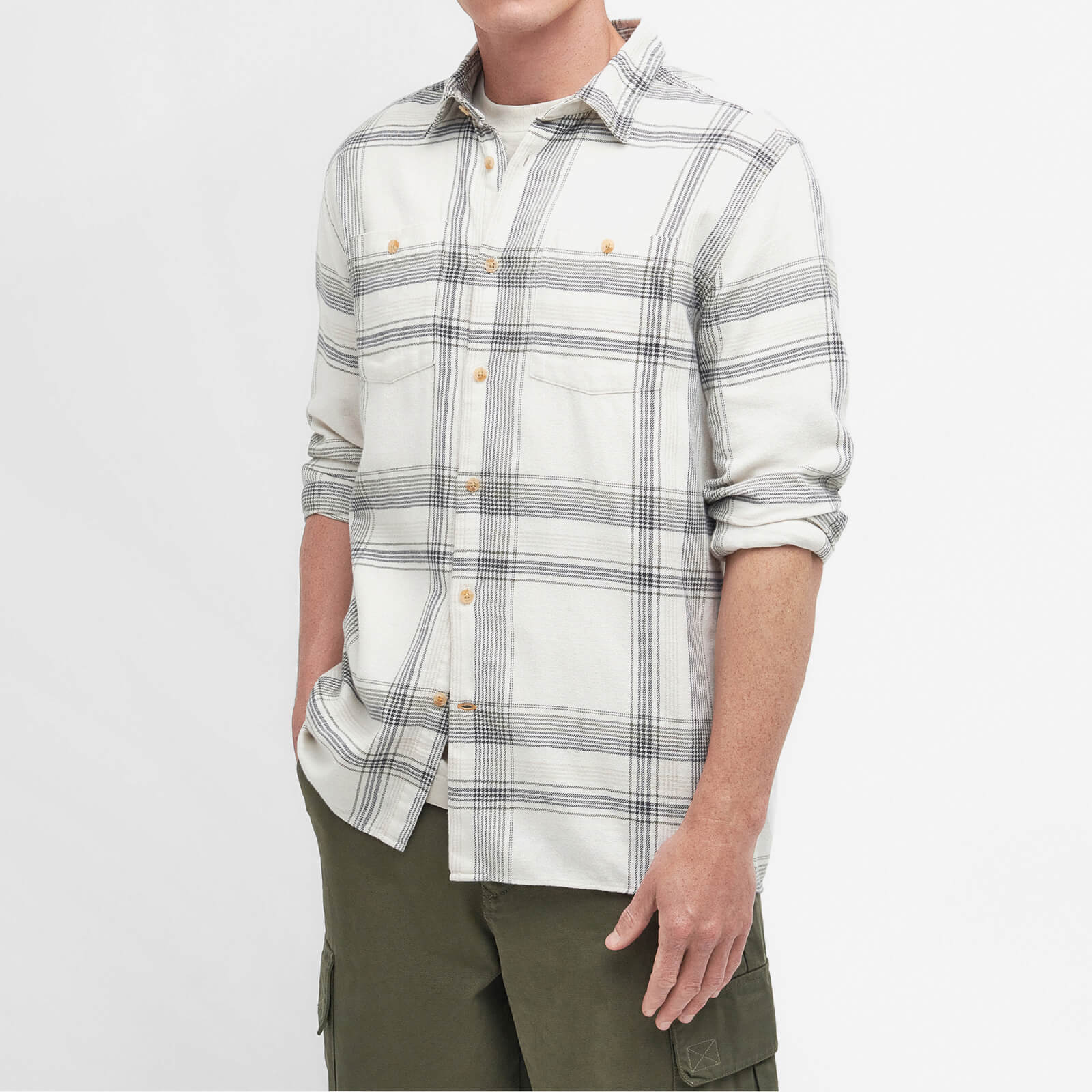 Barbour Heritage Dartmouth Brushed Cotton Shirt - L von Barbour Heritage