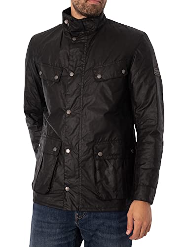 Barbour International™ Herren Tourer Duke Wachsjacke, Schwarz, XXL von Barbour International