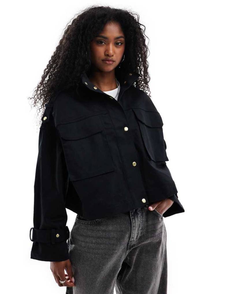 Barbour International - Electra - Utility-Jacke in Schwarz von Barbour International