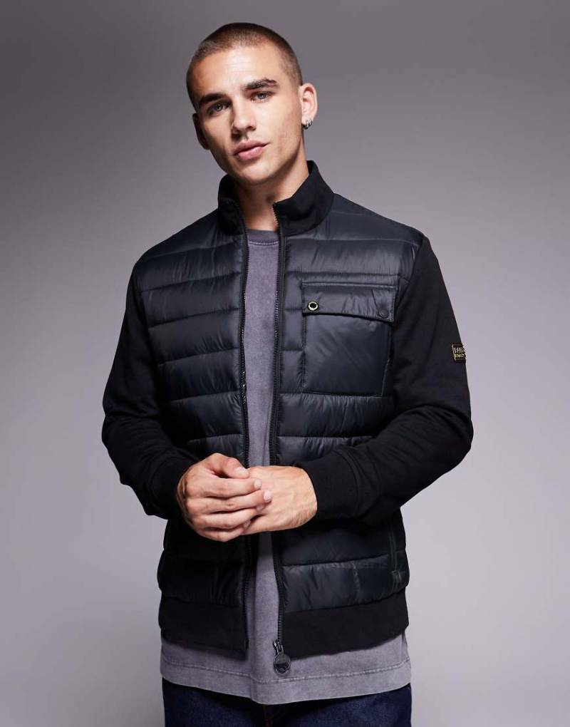 Barbour International - Heysham - Steppweste in Schwarz von Barbour International