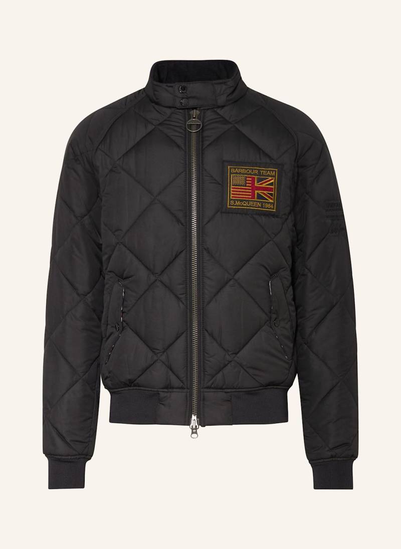 Barbour International Stepp-Blouson schwarz von Barbour International
