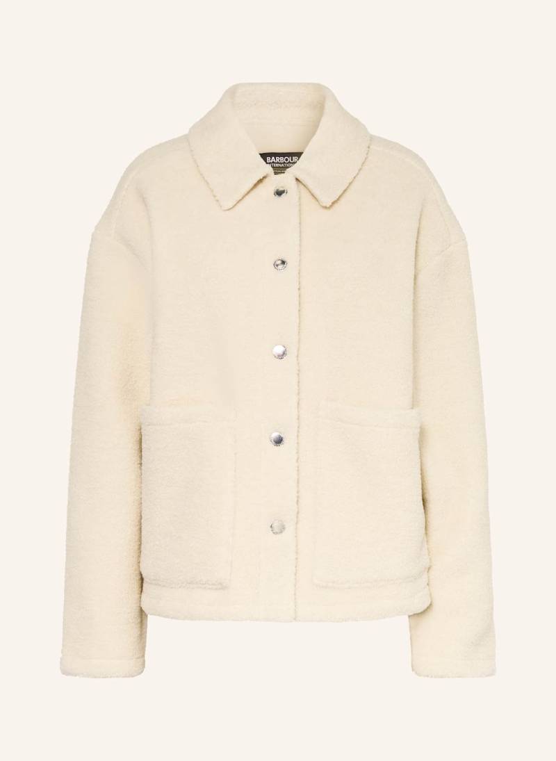Barbour International Teddyfell-Jacke Rae weiss von Barbour International