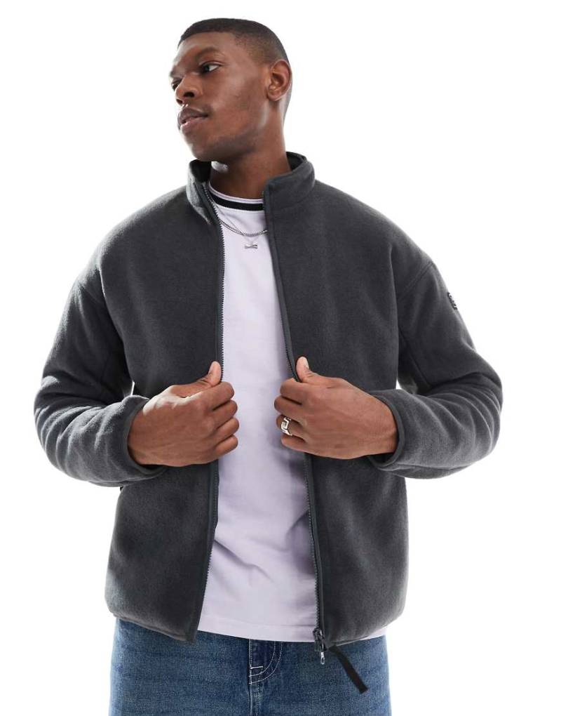 Barbour International - ellesmere - Fleecejacke in Anthrazit-Grau von Barbour International