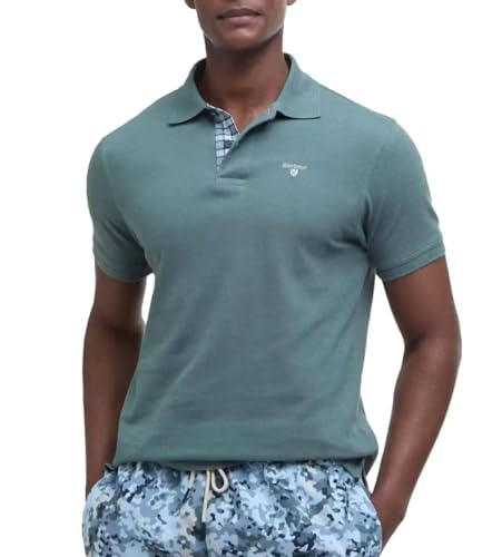 BARBOUR Polo mm TARTAN PIQUE POLO Uomo M von Barbour