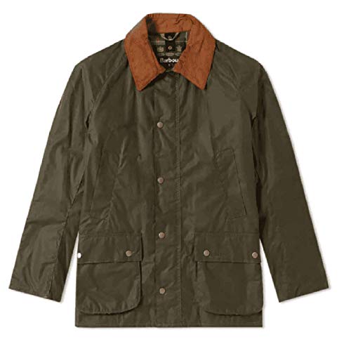 Barbour Ashby Lightweight 4 oz Wax Archive Olive Gr. XL, grün von Barbour