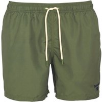 Barbour Unifarbene Badehose mit gesticktem Label-Schriftzug von Barbour