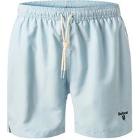 Barbour Herren Badeshorts blau Mikrofaser unifarben von Barbour