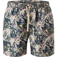 Barbour Herren Badeshorts grün Mikrofaser floral von Barbour